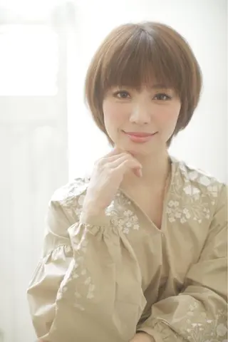 ショート カラー パーマ エイト ウメダのヘアスタイル