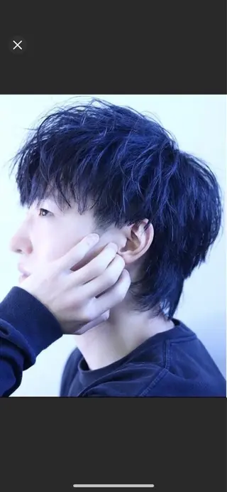 カラー メンズ特化美容師板倉 高史郎のヘアスタイル