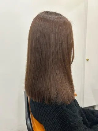 ミディアム パーマ 🍟月舘りほ カラー/髪質改善🍟のヘアスタイル