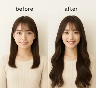 ロング ✧︎つかさ/ エクステ/艶髪✧︎のヘアスタイル