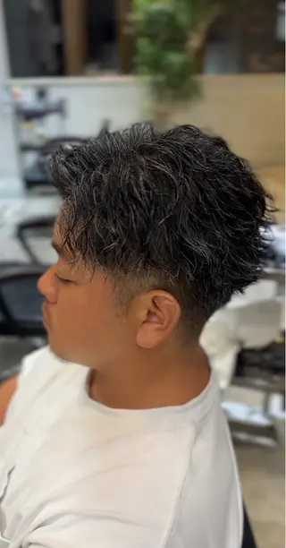 パーマ メンズ HANGOUT ／久富のヘアスタイル