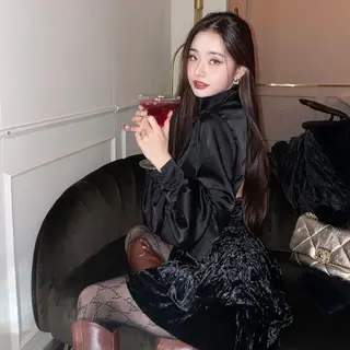 ロング 韓国 / 中国ヘア 🦋Noniのヘアスタイル