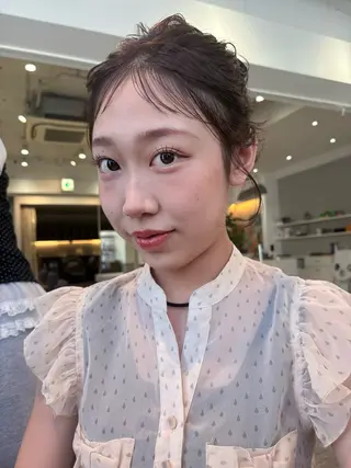 ヘアアレンジ SIKI yuuna レイヤーカット🪽のヘアスタイル