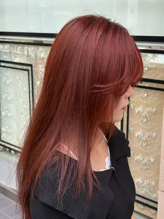 ロング 透明感カラー🫧/ ブリーチ🇰🇷れいのヘアスタイル