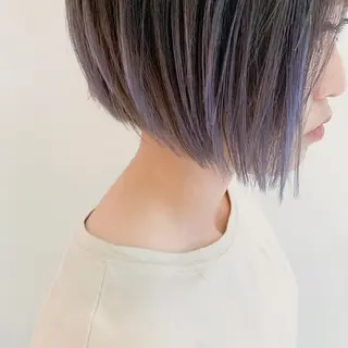 ショート カラー すぎもと さき⚡️ 朝ラク・*パーマのヘアスタイル