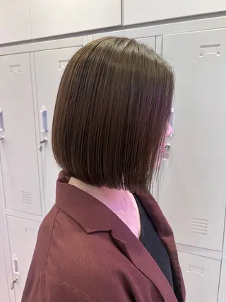 ショート 🐰🎀透明感カラー yuzuka🎀🐰のヘアスタイル