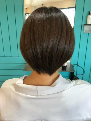 ショート AUBE HAIR toll　川越店 【オーブ ヘアー トル】所属・髪質改善⭐️透明感 カラーノグチショウタのヘアスタイル