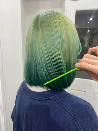 セミロング カラー 楓🦋韓国系レイヤー / 透明感カラー🤍のヘアスタイル