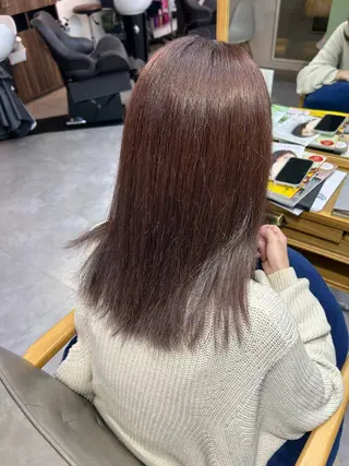 カラー 一條 乃亜のヘアスタイル