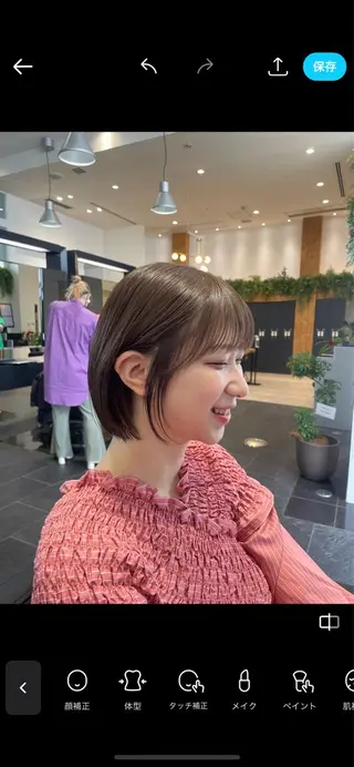 ショート VIEWユリナ メイク/ カットのヘアスタイル