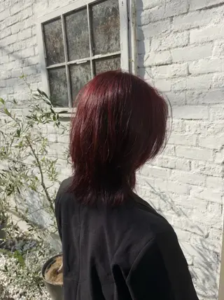 ミディアム カラー SHO 👻原宿 /艶カラーのヘアスタイル