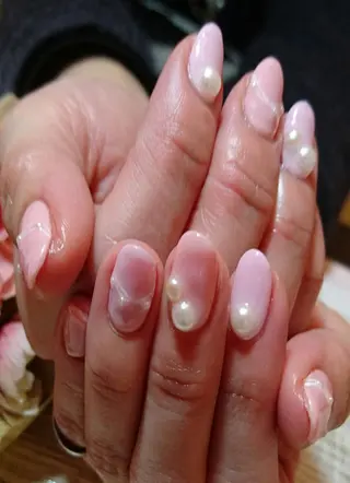 ショート ミディアム セミロング カラー ロング キッズ ネイル まつエク プライベートサロン HA♥NAのマツエク・マツパデザイン