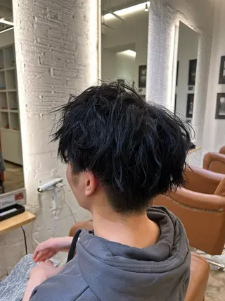 カラー メンズ AMBERGLEAM Hair&Cloth Yoga所属・Ryo☘縮毛矯正/ パーマ/ブリーチ/のヘアスタイル