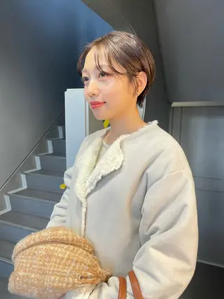 ショート カラー pole所属・【pole】 minaのヘアスタイル