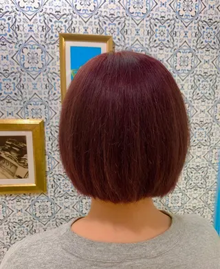 ショート カラー 栗原 瑠世のヘアスタイル