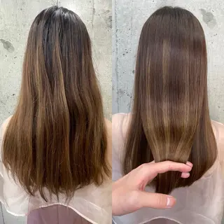 セミロング 髪質改善/韓国風 恵比寿/Renのヘアスタイル