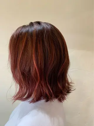 ミディアム カラー guuca【ぐーすか】所属・スパニスト🪽 MIKUのヘアスタイル