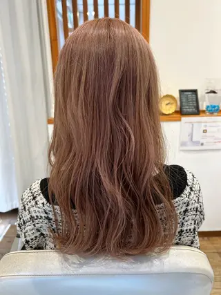 ロング カラー アザマ　ヤスカツ _rosso 川口のヘアスタイル