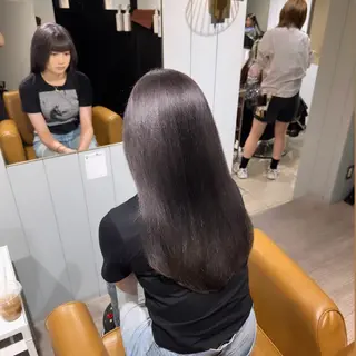 ロング カラー 髪質改善/韓国ヘア /natsuki🧸のヘアスタイル