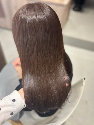 セミロング カラー レイヤーカット/ボブ /nene🍥⋆*のヘアスタイル