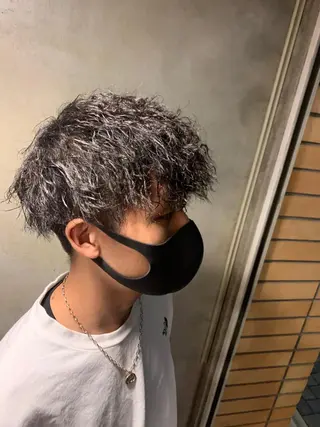 パーマ メンズ ハヤシカズキ/カラー ✂/メンズパーマのヘアスタイル