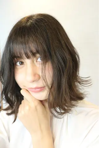 ミディアム 野呂 隼人のヘアスタイル