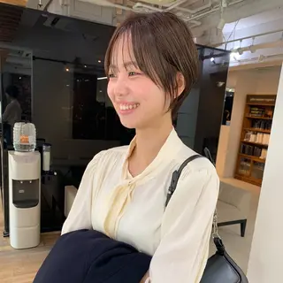 ショート カラー k-two谷町所属・濱田 大輔のヘアスタイル