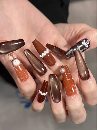 ネイル solu nail所属・碇 千波のネイルデザイン