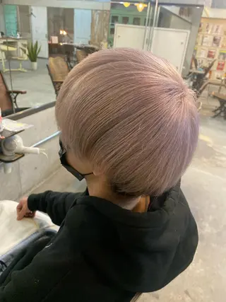 ショート カラー メンズ 心斎橋美容室 Junのヘアスタイル