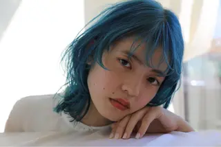 ミディアム カラー coeur所属・中川 茜里のヘアスタイル