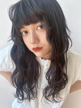 ロング パーマ 名古屋美容師/ moeのヘアスタイル