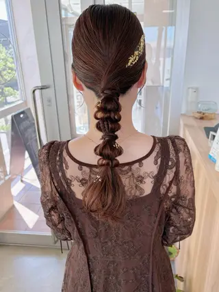 ロング 津田 七美希のヘアスタイル