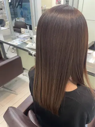 セミロング 山田 遥翔のヘアスタイル