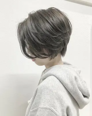 ショート カラー ヘアアレンジ GiseL 博多 ジゼル　博多のヘアスタイル