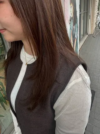 ロング カラー 豊田 さくらのヘアスタイル