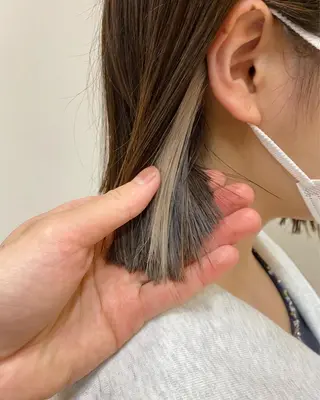 ショート カラー ハイトーン/ボブ/ レイヤー💫カイセイのヘアスタイル