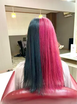 セミロング カラー KEN 🌟のヘアスタイル