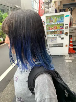 ミディアム カラー ピンクベージュ/新潟 万代/高橋桃葉🍑のヘアスタイル