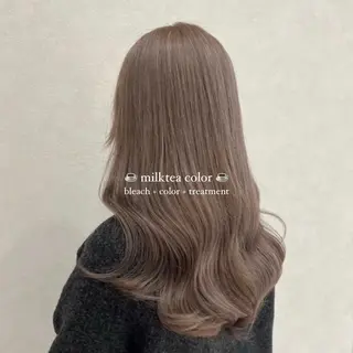 ロング カラー ヘアアレンジ 🩰‎暖色特化 / 𝐒𝐚𝐤𝐢🤎のヘアスタイル