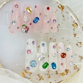 ネイル クイーンズネイル銀座所属・中山 芳美のネイルデザイン