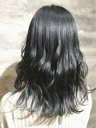 ミディアム Blanco 村松 美里のヘアスタイル