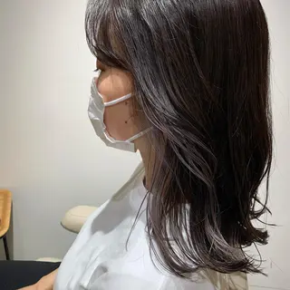 カラー 🍃marina🍃 韓国ヘア/Aujuaのヘアスタイル