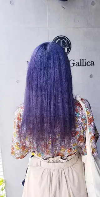 セミロング La fith hair 池袋店所属・🔴赤み消し/ 艶カラー落合　優🔴のヘアスタイル