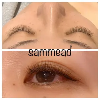 マツエク・マツパ sammead 小野のマツエク・マツパデザイン