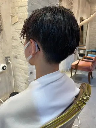 メンズ 泊 紗羅のヘアスタイル