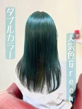 セミロング カラー YURI ✨のヘアスタイル