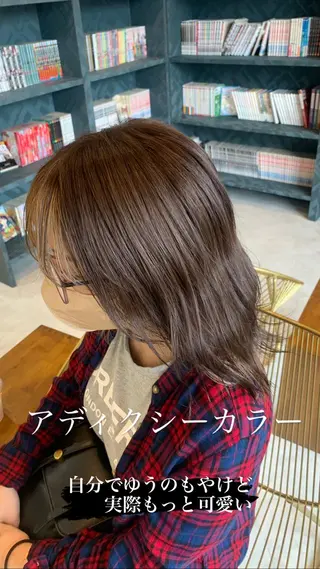 ミディアム YOMU橿原店 上村  颯のヘアスタイル