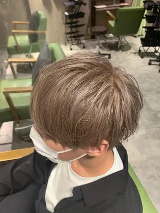 ショート カラー メンズ 園田 将士のヘアスタイル