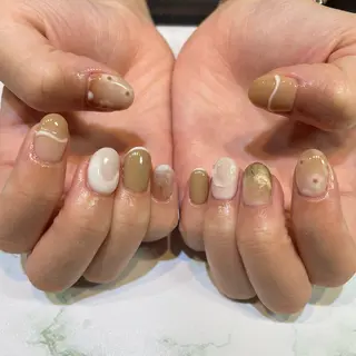 ネイル 糀屋 彩奈のネイルデザイン