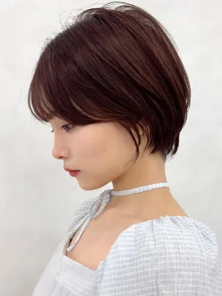 ショート 💎ショート特化 /透明感カラー💎萌のヘアスタイル